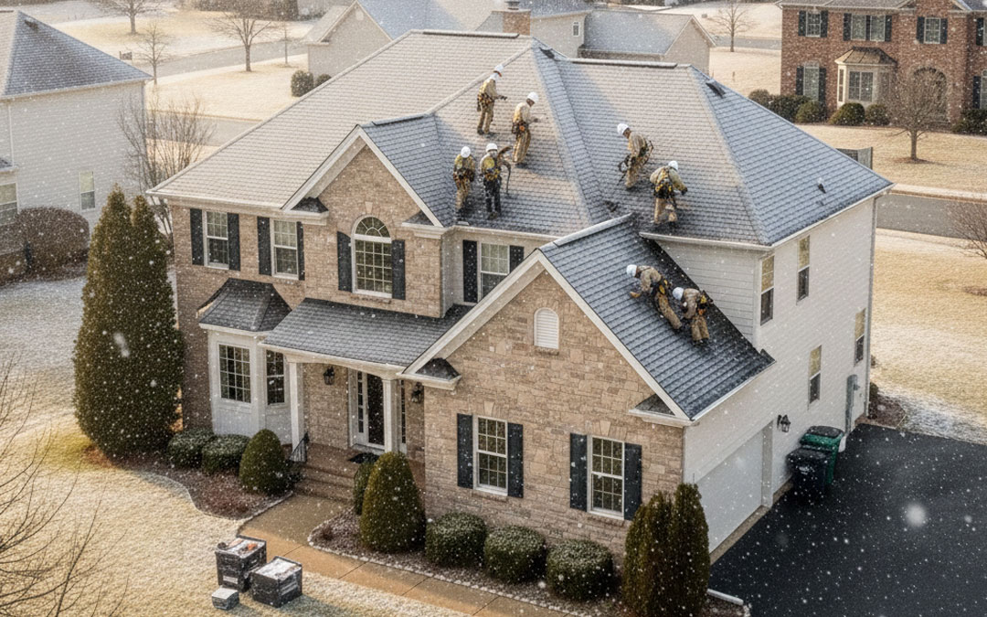 Can You Do Roof Repairs and Replacement in Winter in King of Prussia?